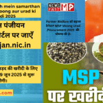 samarthan mulya par moong aur urad ki kharidi 2025
